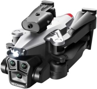 Mob Electro Professional K10 Max Drone 4K HD Three Camera Four-way Obstacle Avoidance Optical Flow Positioning Foldable Quadcopter FPV Drone K10Max 45 min fly time , 1 year warranty