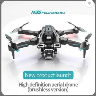 Mob Electro ADVANCE H35 FOLD DRONE with 4K ULTRA HD Dual Camera WIFI Quadcopter with Obstacle Avoidance Drone