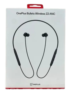 Original OnePlus Bullets Wireless Z2 ANC Ultra Bass with Super Noise Cancellation Bluetooth in Ear Earphones with Mic, 45dB Hybrid ANC, Bombastic Bass - 12.4 mm Drivers, 10 Mins Charge - 20 Hrs Music, 28 Hrs Battery (Grand Green, Blue And Black)