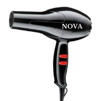 Nova NV-6130 Watts Proffesional Hair Dryer for Women (Black)